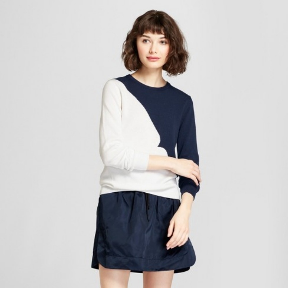 Hunter for Target color-block lightweight sweater